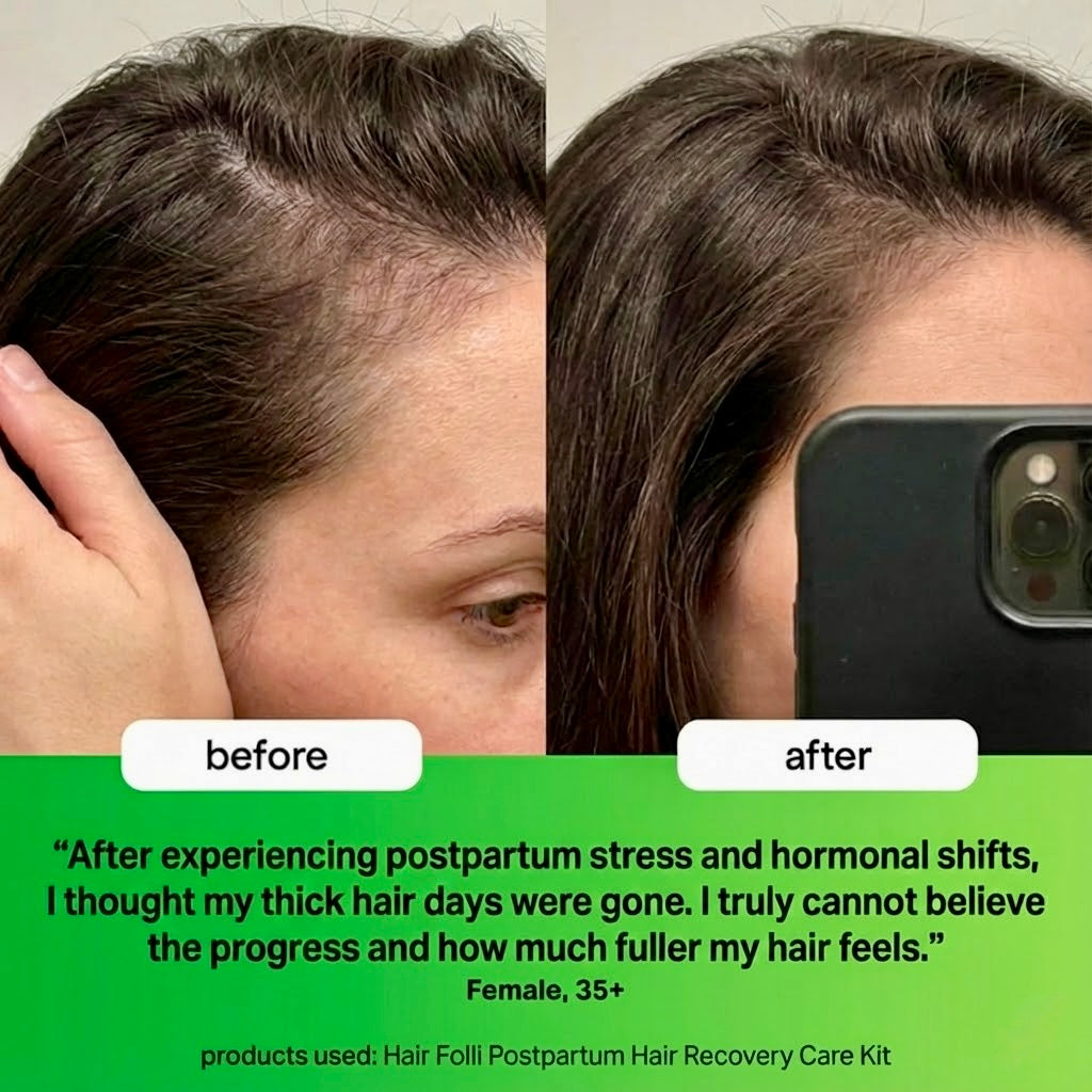 Postpartum Hair Loss Treatment [Spray, Serum, Mask & More]