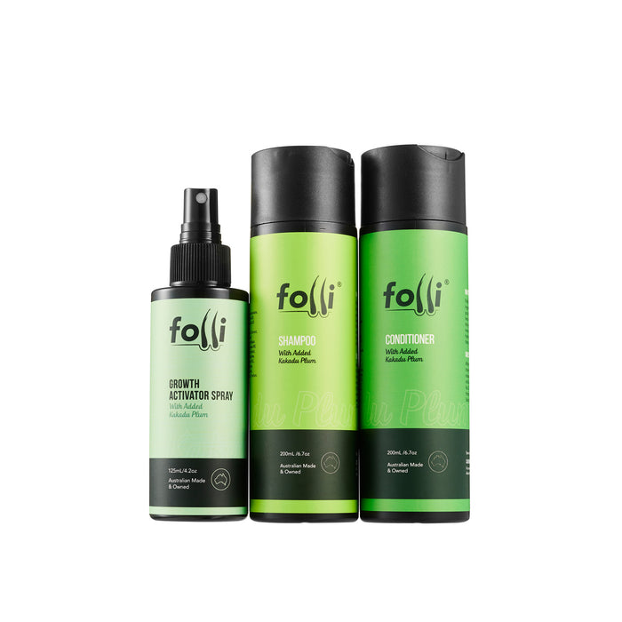 Hair Growth Bundle with Spray, Shampoo & More